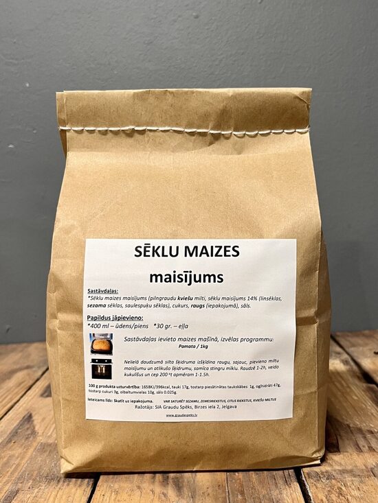 Sēklu maizes maisījums