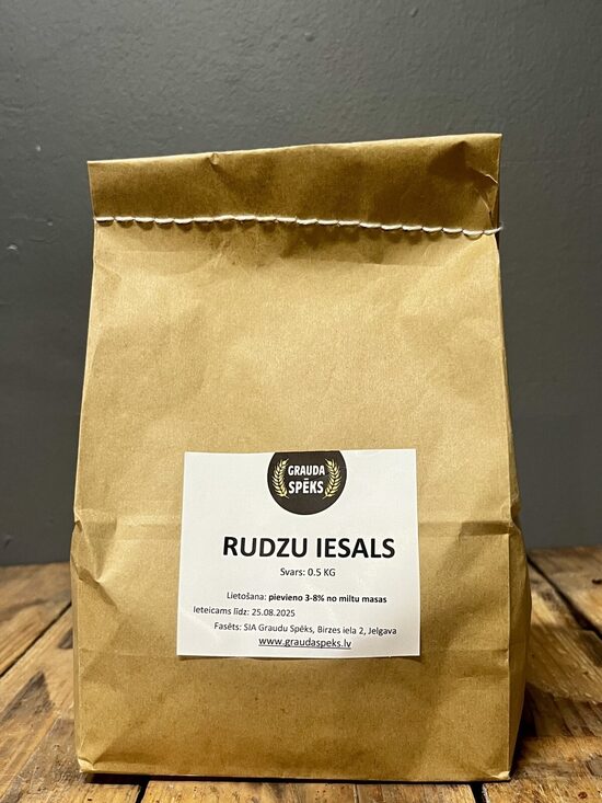 Rudzu iesals 500g
