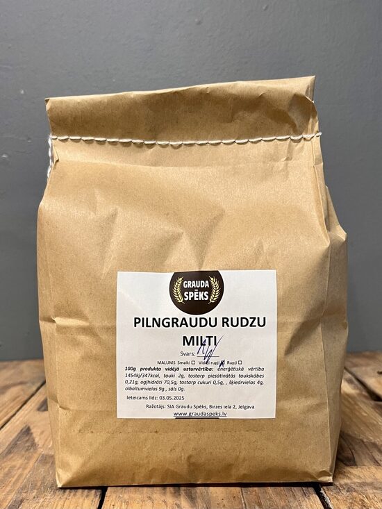 Pilngraudu RUDZU milti 1kg