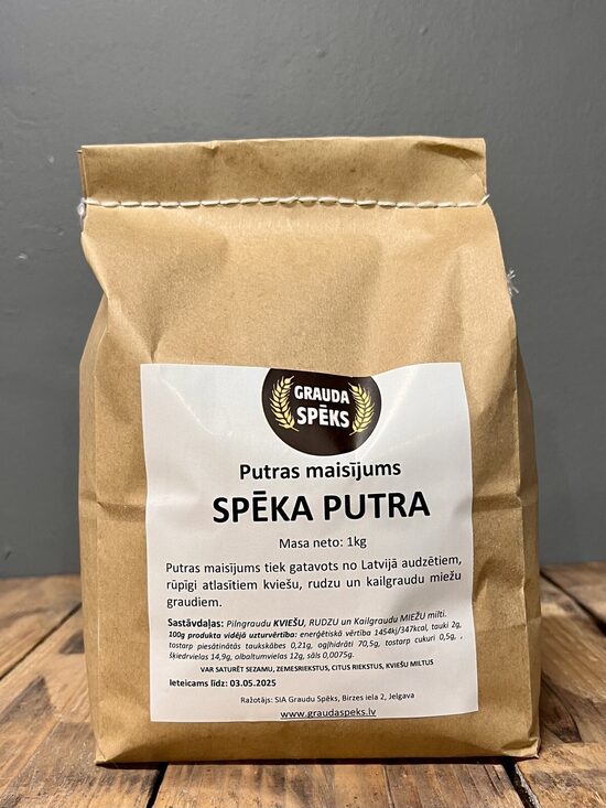 Spēka putra 1kg